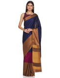 Leriya Fashion Womens Cotton Saree (LF-S1603_Blue)