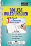 Freemind A4 Spiral Notebook, Unruled, 200 Pages, Pack Of 4