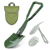 DARTMOOR Camping Shovel, 24 Larger Folding Shovel with Saw Edge, Portable Outdoor Survival Snow Shovel for Off Road Camping Hiki