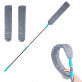 Retractable Gap Dust Cleaner Under Appliance Microfiber Duster Dust Brush with Extension Pole (36 to 49 inches) Cleaning Duster