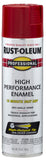 RustOleum 7564838 Professional High Performance Enamel Spray Paint, 15 Oz, Gloss Safety Red