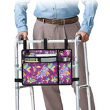 supregear Accessories Bag for Walker, Wheelchair, Rollator for Seniors, w/Cup Holder-Folding Walker Basket Large Capacity Waterp