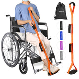 39'' Long Leg Lifter Hip Replacement,Rigid Leg Lifter Strap for Knee Replacement Surgery Recovery,Foot Lifter Easily Get in and