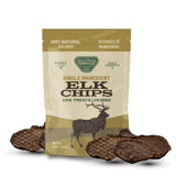 Gaines Family Farmstead Elk Chips for Dogs - 4 oz Natural High-Protein Dog Treats, Rawhide-Free Chews Made in USA - Healthy, Sin