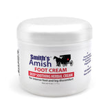 Smith's Amish Foot Cream (4 oz.) Deep Soothing Herbal Cream for Intense Foot and Leg Discomfort including Burning, Cramping and