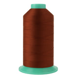 Mandala Crafts Size 346 210D T350 Bonded Nylon Thread - Copper Brown 415 YDs Tex 350 Heavy Duty Sewing Threads for Leather, Jean