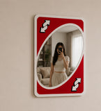Ad Infinitum Multilayer Wooden Wall Art With Mirror Hanging Decor For Contemporary Home, Bedroom, Living Room, Office Etc., Uno_