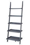 Convenience Concepts American Heritage Bookshelf Ladder, Gray