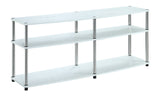 Convenience Concepts Designs2Go 3 Tier 60 TV Stand, White