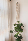 Macrame Kn0Ts Handmade Plant Hanger Cotton Rope Holder For Small To Medium Pots Boho Home DCor (No Pot Or Plant Included) (U