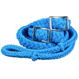 HILASON Braided Poly Barrel Horse Racing Reins Flat Grip Knots 1 X 8Ft Turquoise | Rein Gifts