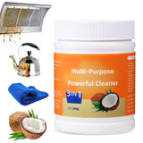 VocdFing MultiPurpose Coconut Oil Cleaning & Polishing Paste for Kitchen, Heavy Kitchen Duty Degreaser, AllPurpose Cleaner Rem