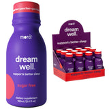 More Labs Dream Well, 5MG Melatonin Holistic Sleep Drink Solution, Non-Habit Forming with 5HTP, Lemon Balm, Jujube Seed, Glycine