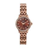 Sonata Poze 6 Sidewalk Sparkle Ladies Quartz Brown Round Dial Women'S Watch | Stainless Steel Strap Material | Watches For Women