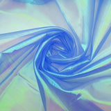 5 Yard Sheer Iridescent Organza Fabric, Magic Laser Holographic Gauze Fabric for Costume, Curtain, Shiny Photography Background,