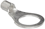 Morris Products 11066 Ring Terminal, Non Insulated, 1210 Wire Size, 3/8 Stud Size (Pack of 100)