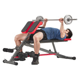 VEVOR Roman Chair Hyperextension Bench, 250 lbs Adjustable & Foldable Extension Machine, Multi-Function Exercise Equipment for G