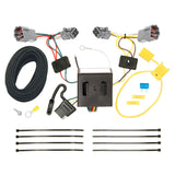 Tekonsha T-One T-Connector Harness, 4-Way Flat, Compatible with Select Hyundai Santa Fe, Black
