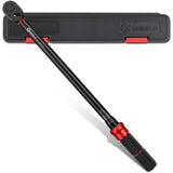 XEIMILE 1/2-Inch Drive Click Torque Wrench - 30-250 Ft-Lb/40.7-339Nm, Dual-Direction Adjustable 72 Tooth Torque Wrench with Dual