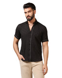 Toplot Men'S Regular Fit Casual Shirt (Chatai-Shirt-5174-Black-Xxl),Black,2,B0CYH237FB