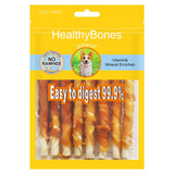 HealthyBones Chicken Breast Wrapped Natural Dog Treats for Vizsla and Other Large Sporting Dogs, 9 Count
