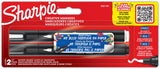 SHARPIE Acrylic Marker, Round Tip, 2 Pieces Bls