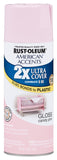 RustOleum 284976 American Accents Ultra Cover 2X Gloss, 12 Fl Oz (Pack of 1), Candy Pink