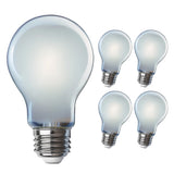 Feit Electric A19 LED Light Bulb, 60W Equivalent, Dimmable, 800 Lumens, E26 Med Base, 5000K Daylight, 90 CRI, 8.8W Standard Glas