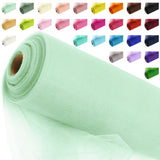 54 by 20 Yards Tulle Fabric Rolls Green Tulle Ribbon Tutu Spool Bolt for DIY Wedding Decoration Baby Shower Tutu Skirt Gift Wrap