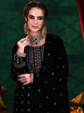 Libas Women'S Velvet Kurta Set (36965_Black Black Xs