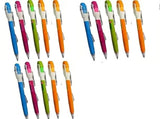 Fancy Mechanical Pencil with Eraser 0.7mm Leads Pack of 15