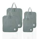 Kuber Industries Pack Of 4 Packing Cubes Mesh Bags | Suitcase Organizer For Travelling | Packing Bags For Travelling | Make Up/C