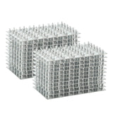 MOZCORN 20 Pack Truss Plates 3x6, Pronged Truss Mending Plate with Nail Teeth, Tie Plate for Roofing Wood Connector, 20 Ga Thick