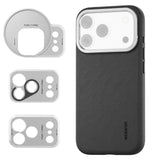 NEEWER Phone Case for 17 Pro, Modular Protective TPU/PC Phone Cover with 67mm Thread Filter Ring, 17mm Lens Backplate, T Mount L