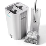 JOYMOOP 8L Flat Mop System with Extension Handle, Large Capacity for Household & Commercial Use, Ideal for Floor, Window & Wall