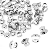 60PCS Metal Pin Backing for Brooch Enamel Lapel Pin Lock Keeper Clasp