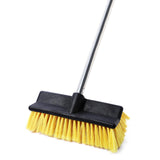 Yocada Deck Brush with 4Section Extendable Handle Floor Scrub Brush