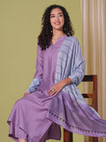 Anni Designer Women'S Rayon Viscose Solid Straight Kurta With Pant & Dupatta (Paradise Purple-Vks01_S_Purple_Small),Purple,S,,,