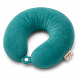 Pure Source India Premium Neck Pillow For Travelling Airplane Travel Pillow Comfortable Head Rest Neck Holder Pillow (Dark Green