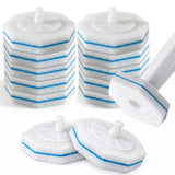 Toilet Wand Refills 10 Count, Compatible with Clorox Wand & Most Standard Wand Handles | Disposable Bowl Cleaner Refills for Toi