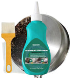 Pot Bottom Black Stain Cleaner Set, Stainless Steel Cleaning & Polishing, Kitchenware Outer Surface Cleaning Cream, Effortless C