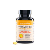 NatureWise Vitamin D3 1000iu (25 mcg) 200-Day Supply for Immune Support, Healthy Muscle Function, and Bone Health - Non-GMO, Glu