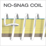 Tops Docket Steno Book, 6 X 9, Gregg Rule, Canary Paper, 100 Sheets (63851)