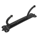 SaKeGa Mystic Colonial Solid Cast Iron Coat Hook - Large Vintage Victorian, Gothic, Steampunk, Baroque, Medieval Wall Hook for H