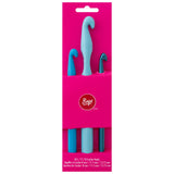 Boye 3399101000 Ergonomic Crochet Hook Set, Size L P Q, torqouise green,lightblue sky blue