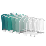 SUPEASY File Organizer 9-Section Mesh Desk Organizer, Upright File Organizer Desktop Organizer File Sorter, File Folder Holder f