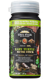 Ultra Fresh Floating Baby Turtle Food, All Natural Ingredients, Wild Sword Prawn, Calcium Vitamin D Enriched for Picky Aquatic B