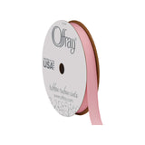 Offray 63033 3/8 Wide Grosgrain Ribbon, 3/8 Inch x 18 Feet, Pink