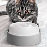 CatGuru Food Table for Cat Bowl, Non Slip Pet Feeding Station for Cat Food Bowls, Raised Stand for Food and Water Cats Bowls, El