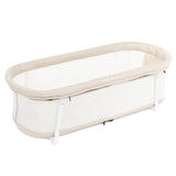 Baby Delight Snuggle Nest Bassinet, Portable Baby Bed, for Infants 0 - 5 Months, Organic Oat